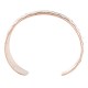Handmade Certified Authentic Navajo Pure .925 Sterling Silver and Copper Native American Bracelet 12899-3