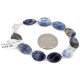 Certified Authentic .925 Sterling Silver Navajo Natural Lapis Native American Bracelet 12894-2 Certified Authentic .925 Sterling Silver Navajo Natural Lapis Native American Bracelet 12894-2