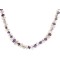 Certified Authentic .925 Sterling Silver White Howlite Amethyst Native American Necklace 15349-14