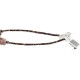 Certified Authentic Navajo .925 Sterling Silver Natural Agate Hematite Turquoise Native American Necklace 750122-4