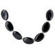 Certified Authentic Navajo .925 Sterling Silver Natural Black Onyx Native American Necklace 25287-2