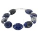 Certified Authentic Navajo .925 Sterling Silver Natural Lapis Native American Bracelet 12894-1 Certified Authentic Navajo .925 Sterling Silver Natural Lapis Native American Bracelet 12894-1