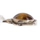 .925 Sterling Silver Handmade Certified Authentic Navajo Natural Tigers Eye Native American Necklace 12674-1
