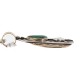 12kt Gold Filled .925 Sterling Silver Handmade Certified Authentic Navajo Natural Malachite Native American Necklace 24120 12kt Gold Filled .925 Sterling Silver Handmade Certified Authentic Navajo Natural Malachite Native American Necklace 24120