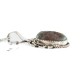 Certified Authentic .925 Sterling Silver Handmade Navajo Natural Turquoise Native American Necklace 12816-4