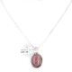 Certified Authentic .925 Sterling Silver Handmade Navajo Natural Charoite Native American Necklace  12885-4