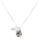 .925 Sterling Silver Handmade Certified Authentic Navajo Native American Necklace 24423-4