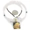 12kt Gold Filled .925 Sterling Silver Wolf Handmade Navajo Natural Turquoise Pink Quartz Native American Necklace 24324-5-16047-10