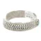 Handmade Navajo Nickel Natural Turquoise Bracelet NB151203013537