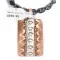 Handmade Navajo Pure .925 Sterling Silver and Copper Natural Turquoise Snowflake Stone Native American Necklace 16973-2-16037-6 Handmade Navajo Pure .925 Sterling Silver and Copper Natural Turquoise Snowflake Stone Native American Necklace 16973-2-16037-6