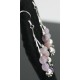 Certified Authentic Navajo .925 Sterling Silver Hooks Natural Pink Quartz and Sugilite Native American Earrings 390725007989 Certified Authentic Navajo .925 Sterling Silver Hooks Natural Pink Quartz and Sugilite Native American Earrings 390725007989