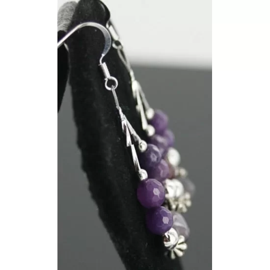 Navajo .925 Sterling Silver Hooks Natural Sugilite Amethyst Earring Native American Earrings 390722893204 Navajo .925 Sterling Silver Hooks Natural Sugilite Amethyst Earring Native American Earrings 390722893204