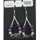 Navajo .925 Sterling Silver Hooks Natural Sugilite Amethyst Earring Native American Earrings 390722893204 Navajo .925 Sterling Silver Hooks Natural Sugilite Amethyst Earring Native American Earrings 390722893204