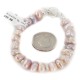 Certified Authentic Navajo Nickel Cultured Pearl Native American Bracelet 12921-7 Certified Authentic Navajo Nickel Cultured Pearl Native American Bracelet 12921-7