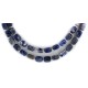 2 Strand Certified Authentic Navajo Natural Lapis Native American Necklace 17009 2 Strand Certified Authentic Navajo Natural Lapis Native American Necklace 17009