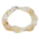 Certified Authentic Navajo Natural Quartz Native American Bracelet 12921-6