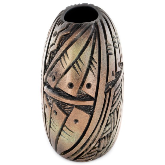 Handmade Certified Authentic Navajo Holbrook Native American Pottery 102493-4 Handmade Certified Authentic Navajo Holbrook Native American Pottery 102493-4