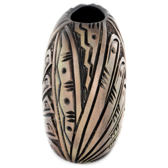 Handmade Certified Authentic Navajo Holbrook Native American Pottery 102493-4 Handmade Certified Authentic Navajo Holbrook Native American Pottery 102493-4
