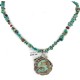 $480 Handmade Certified Authentic .925 Sterling Silver Navajo Natural Turquoise Native American Necklace 12923-1-25289 $480 Handmade Certified Authentic .925 Sterling Silver Navajo Natural Turquoise Native American Necklace 12923-1-25289