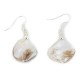 Certified Authentic Navajo .925 Sterling Silver Hooks Dangle Natural Mother of Pearl Native American Earrings 18107-4 Certified Authentic Navajo .925 Sterling Silver Hooks Dangle Natural Mother of Pearl Native American Earrings 18107-4