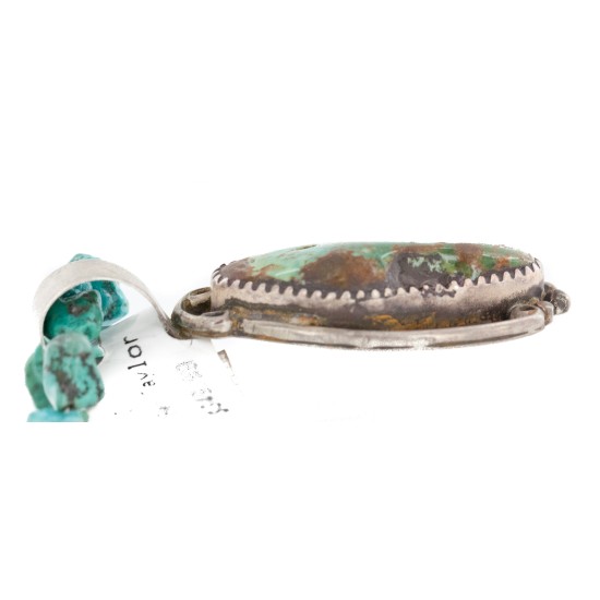 .925 Sterling Silver Certified Authentic Navajo Turquoise Opalite Native American Necklace 1490-16-15762-1 .925 Sterling Silver Certified Authentic Navajo Turquoise Opalite Native American Necklace 1490-16-15762-1