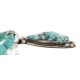 .925 Sterling Silver Certified Authentic Navajo Natural Turquoise Native American Necklace 15017-28-1577 .925 Sterling Silver Certified Authentic Navajo Natural Turquoise Native American Necklace 15017-28-1577