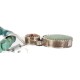 .925 Sterling Silver Certified Authentic Navajo Natural Turquoise Spiny Oyster Native American Necklace 14164-13-15781