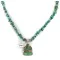 .925 Sterling Silver Navajo Turquoise Necklace 740111-15929-10 .925 Sterling Silver Navajo Turquoise Necklace 740111-15929-10