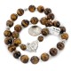 Certified Authentic Navajo Natural Tigers Eye Native American Necklace 25288 Certified Authentic Navajo Natural Tigers Eye Native American Necklace 25288