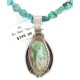 .925 Sterling Silver Certified Authentic Navajo Turquoise Opalite Native American Necklace 1490-16-15762-1 .925 Sterling Silver Certified Authentic Navajo Turquoise Opalite Native American Necklace 1490-16-15762-1