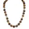 Certified Authentic Navajo Natural Tigers Eye Native American Necklace 25288