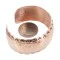 Handmade Certified Authentic Hammered Navajo Pure Copper Native American Bracelet 12941