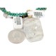 12kt Gold Filled .925 Sterling Silver Kokopelli Handmade Certified Authentic Navajo Natural Turquoise Carnelian Native American Necklace 740100-20-790102