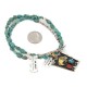 12kt Gold Filled .925 Sterling Silver Buffalo Handmade Certified Authentic Navajo White and Turquoise Coral Native American Necklace 1507-8-15781 12kt Gold Filled .925 Sterling Silver Buffalo Handmade Certified Authentic Navajo White and Turquoise Coral Native American Necklace 1507-8-15781