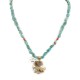 12kt Gold Filled .925 Sterling Silver Wolf Handmade Certified Authentic Navajo Turquoise Coral Native American Necklace 24154-34-15781 12kt Gold Filled .925 Sterling Silver Wolf Handmade Certified Authentic Navajo Turquoise Coral Native American Necklace 24154-34-15781