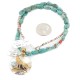 12kt Gold Filled .925 Sterling Silver Wolf Handmade Certified Authentic Navajo Turquoise Coral Native American Necklace 24154-34-15781 12kt Gold Filled .925 Sterling Silver Wolf Handmade Certified Authentic Navajo Turquoise Coral Native American Necklace 24154-34-15781
