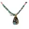 12kt Gold Filled .925 Sterling Silver Kokopelli Handmade Navajo Natural Turquoise Coral Native American Necklace 24326-2-15957-1 12kt Gold Filled .925 Sterling Silver Kokopelli Handmade Navajo Natural Turquoise Coral Native American Necklace 24326-2-15957-1