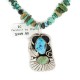 12kt Gold Filled .925 Sterling Silver Leaf Handmade Certified Authentic Navajo Turquoise Native American Necklace 15034-2-1577 12kt Gold Filled .925 Sterling Silver Leaf Handmade Certified Authentic Navajo Turquoise Native American Necklace 15034-2-1577