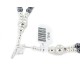 2 Strand Certified Authentic .925 Stering Silver Navajo Natural Jade Hematite Native American Necklace 17016