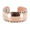 Handmade Certified Authentic Hammered Navajo Pure Copper Native American Bracelet 12941