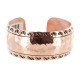Handmade Certified Authentic Hammered Navajo Pure Copper Native American Bracelet 12941 Handmade Certified Authentic Hammered Navajo Pure Copper Native American Bracelet 12941