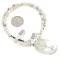 Oval .925 Sterling Silver Navajo Natural White and Turquoise Native American Necklace 12924-4-25289 Oval .925 Sterling Silver Navajo Natural White and Turquoise Native American Necklace 12924-4-25289