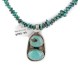.925 Sterling Silver Navajo Certified Authentic Natural Turquoise Native American Necklace 24464-15781 .925 Sterling Silver Navajo Certified Authentic Natural Turquoise Native American Necklace 24464-15781