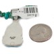 .925 Sterling Silver Certified Authentic Navajo Natural Turquoise Sugilite Native American Necklace 24410-1-25289 .925 Sterling Silver Certified Authentic Navajo Natural Turquoise Sugilite Native American Necklace 24410-1-25289