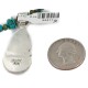 .925 Sterling Silver Certified Authentic Navajo Turquoise Sugilite Native American Necklace 24411-4-1601