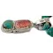 .925 Sterling Silver Navajo Turquoise Spiny Oyster Native American Necklace 24415-1-25289 .925 Sterling Silver Navajo Turquoise Spiny Oyster Native American Necklace 24415-1-25289