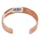Handmade .925 Sterling Silver and Pure Copper Certified Authentic Navajo Native American Bracelet 12703-8