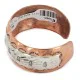 Bear Paw Handmade Navajo .925 Sterling Silver and Pure Copper Native American Bracelet 12865-3 Bear Paw Handmade Navajo .925 Sterling Silver and Pure Copper Native American Bracelet 12865-3