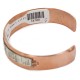 Handmade .925 Certified Authentic Sterling Silver and Pure Copper Navajo Native American Bracelet 12703-5