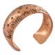 Navajo Handmade Certified Authentic Pure Copper Native American Bracelet 12777-43